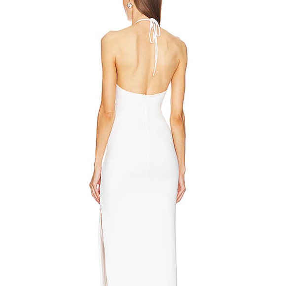 Neve Maxi Dress in Orchid White - Picture 3 of 6